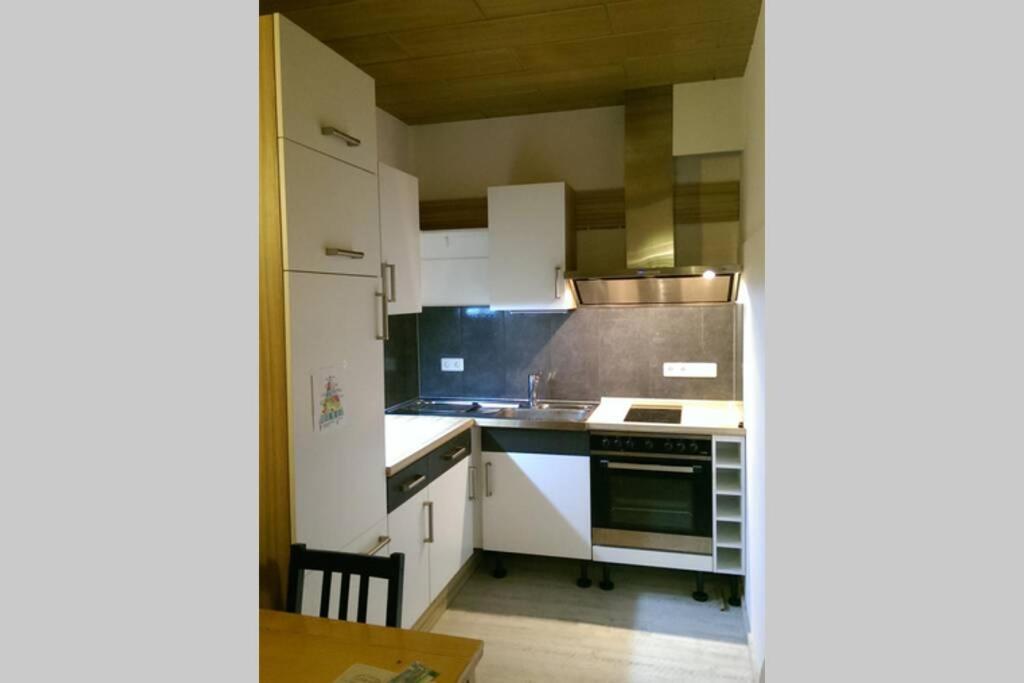 Einfache Zentrums Nahe Wohnung Gummersbach Esterno foto